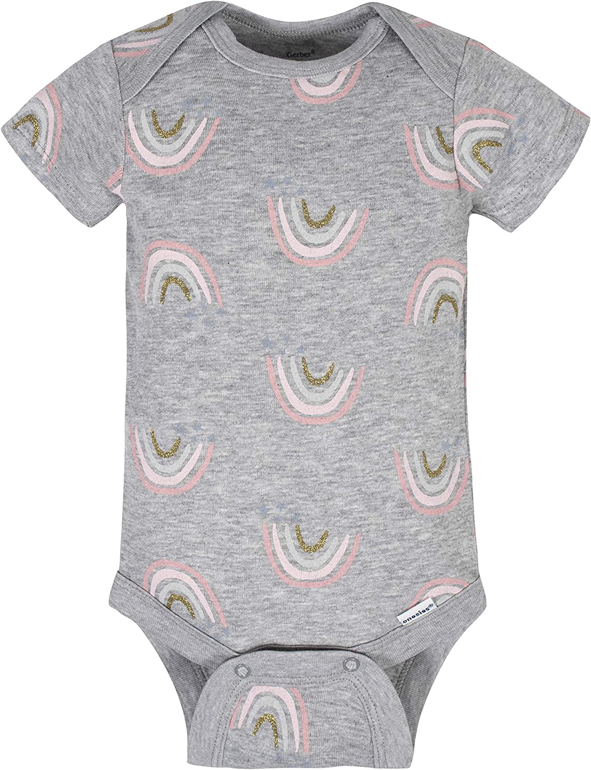 Gerber baby-girls 8-pack Short Sleeve Onesies Bodysuits - Image 4